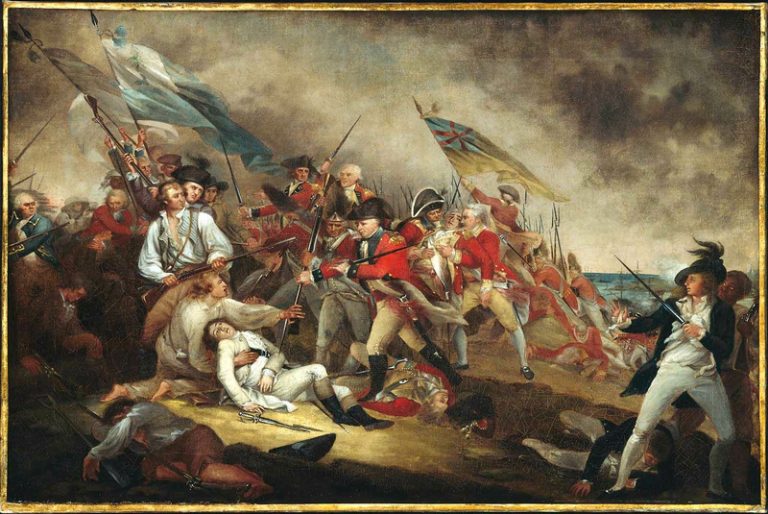 Death of General Warren at Bunker Hill
